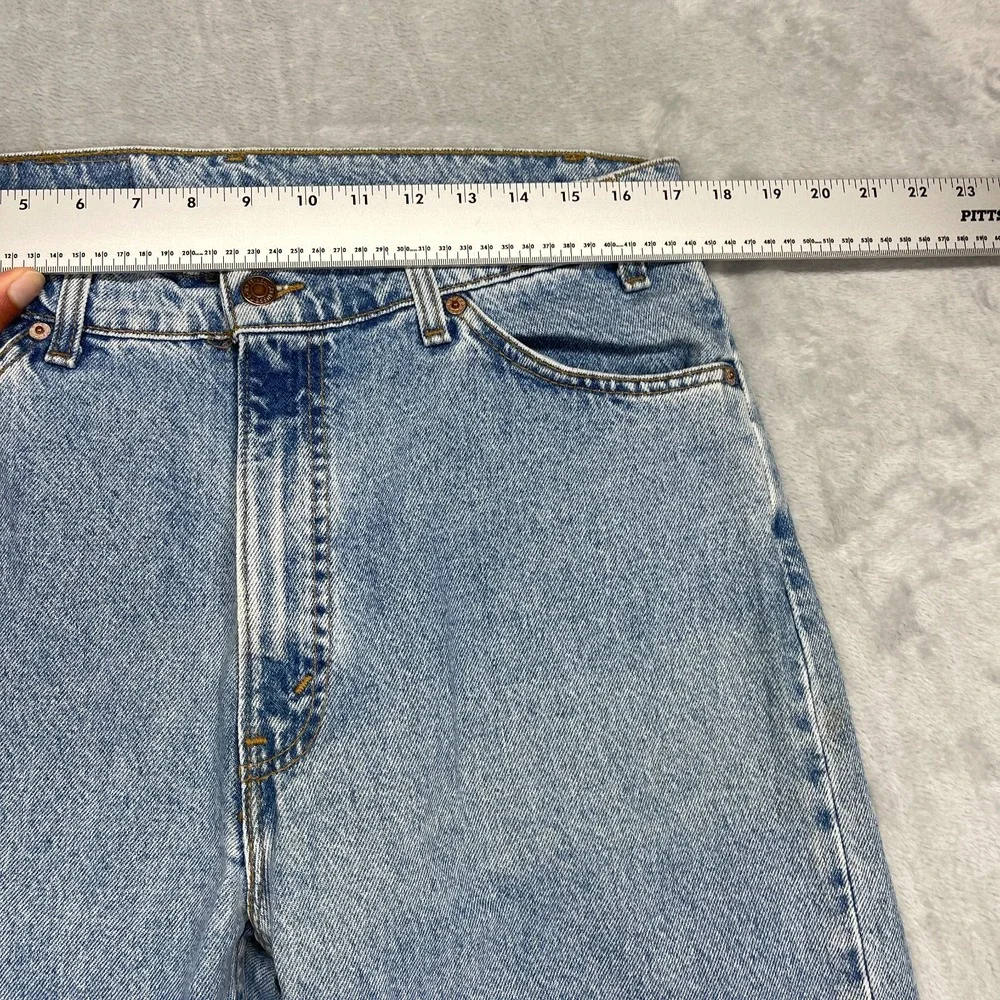 Vtg Levi's Jeans Mens 36x34 (34x34) Blue Denim 505 Orange Tab Straight Leg USA